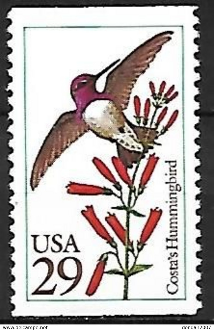 USA - MNH ** 1967 :     Costa's Hummingbird   - Calypte Costae - Hummingbirds