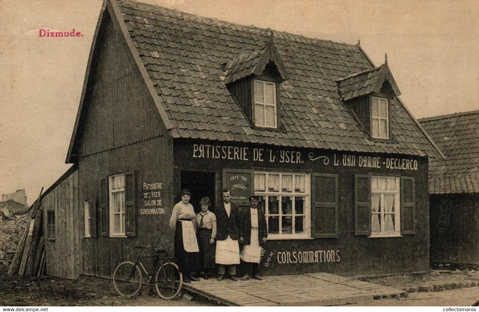 DIXMUDE Diksmuide  Patisserie  De L' Yser 1919 - Diksmuide