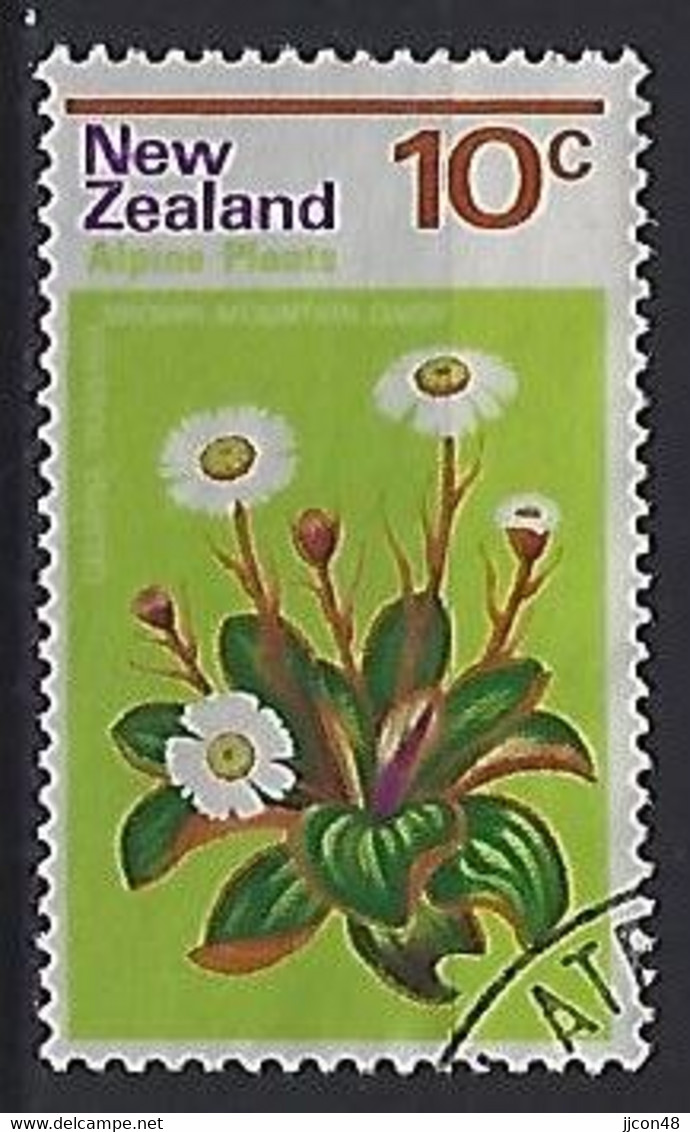 New Zealand 1972  Alpine Flowers: Daisy  10c  (o) ACS.496 - Used Stamps