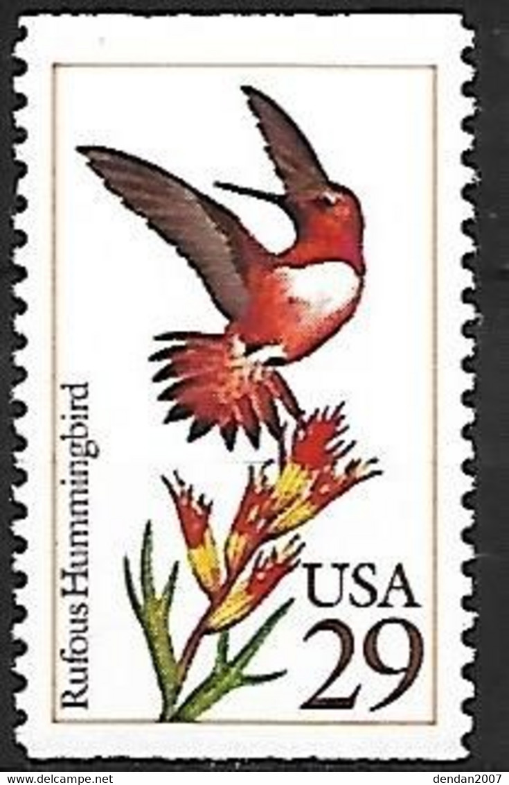 USA - MNH ** 1967 :    Rufous Hummingbird  -  Selasphorus Rufus - Colibríes