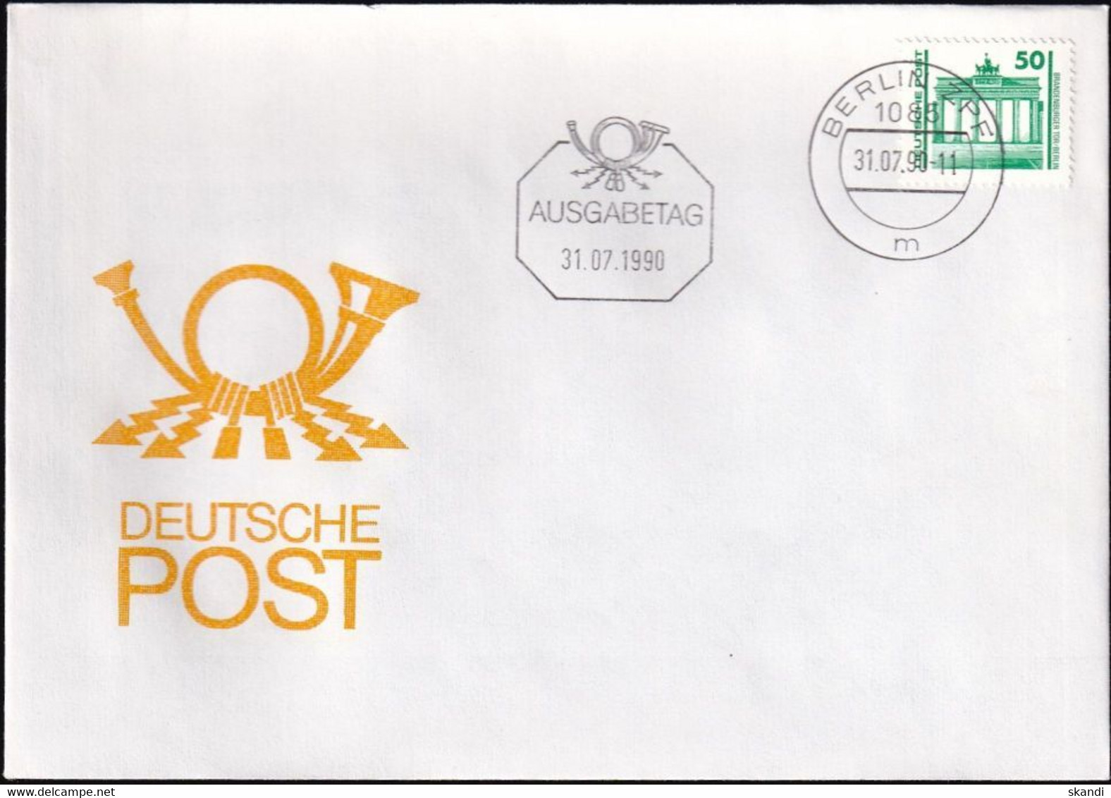 DDR 1989 Mi-Nr. 3246 FDC - 1981-1990