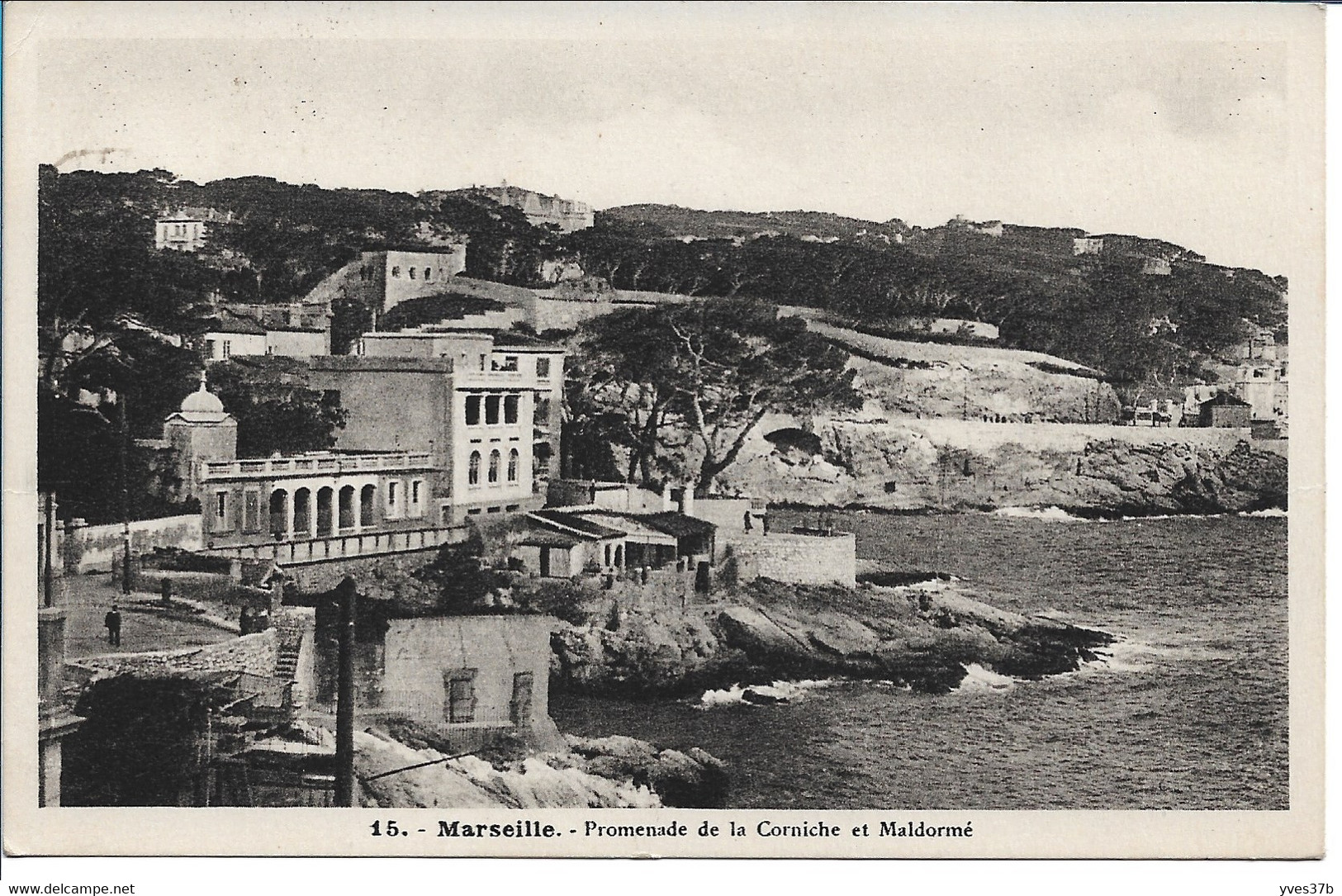 MARSEILLE - Promenade De La Corniche Et Maldormé - Endoume, Roucas, Corniche, Stranden