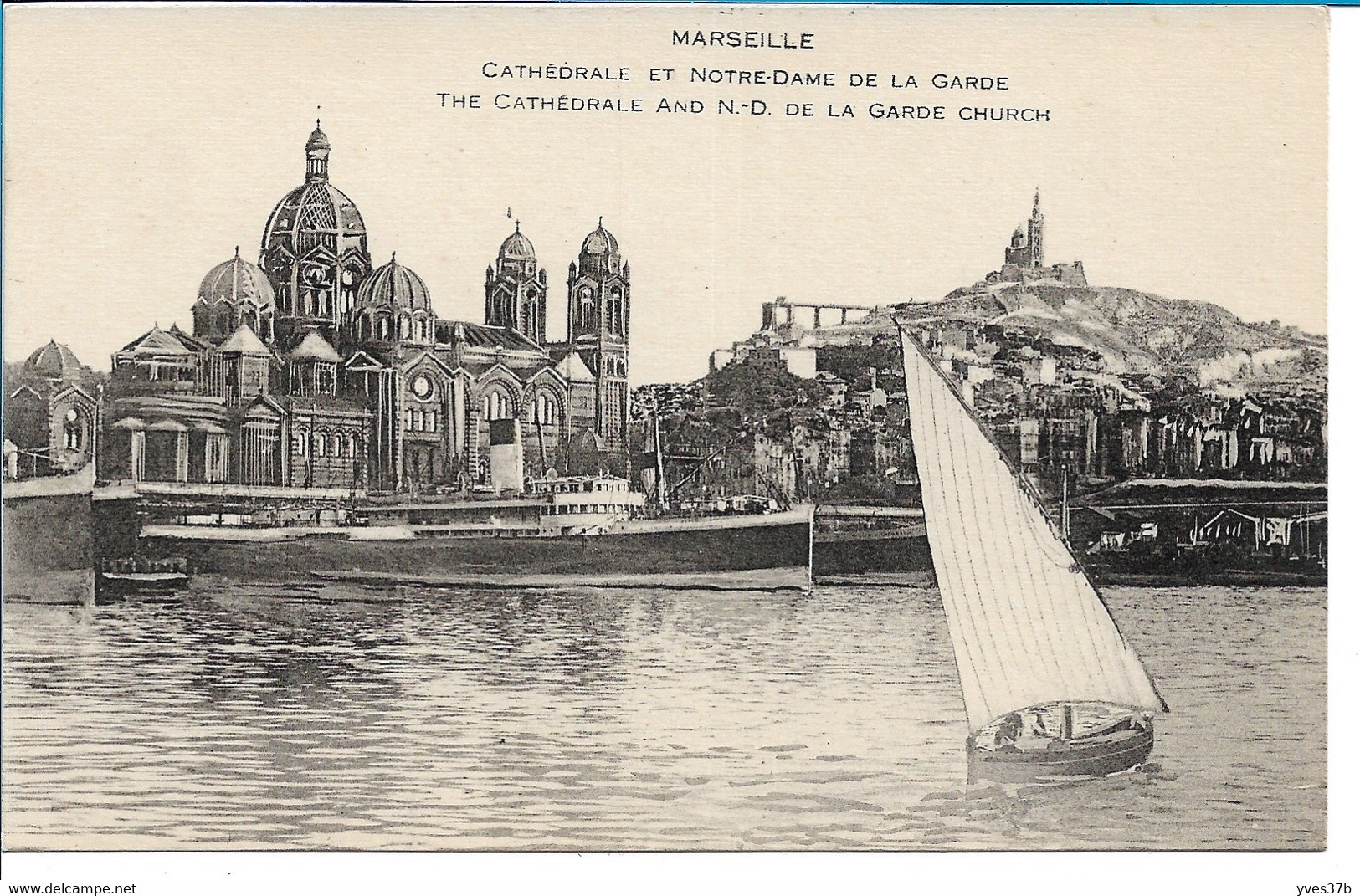 MARSEILLE - Cathédrale Et N-D De La Garde - Sonstige Sehenswürdigkeiten