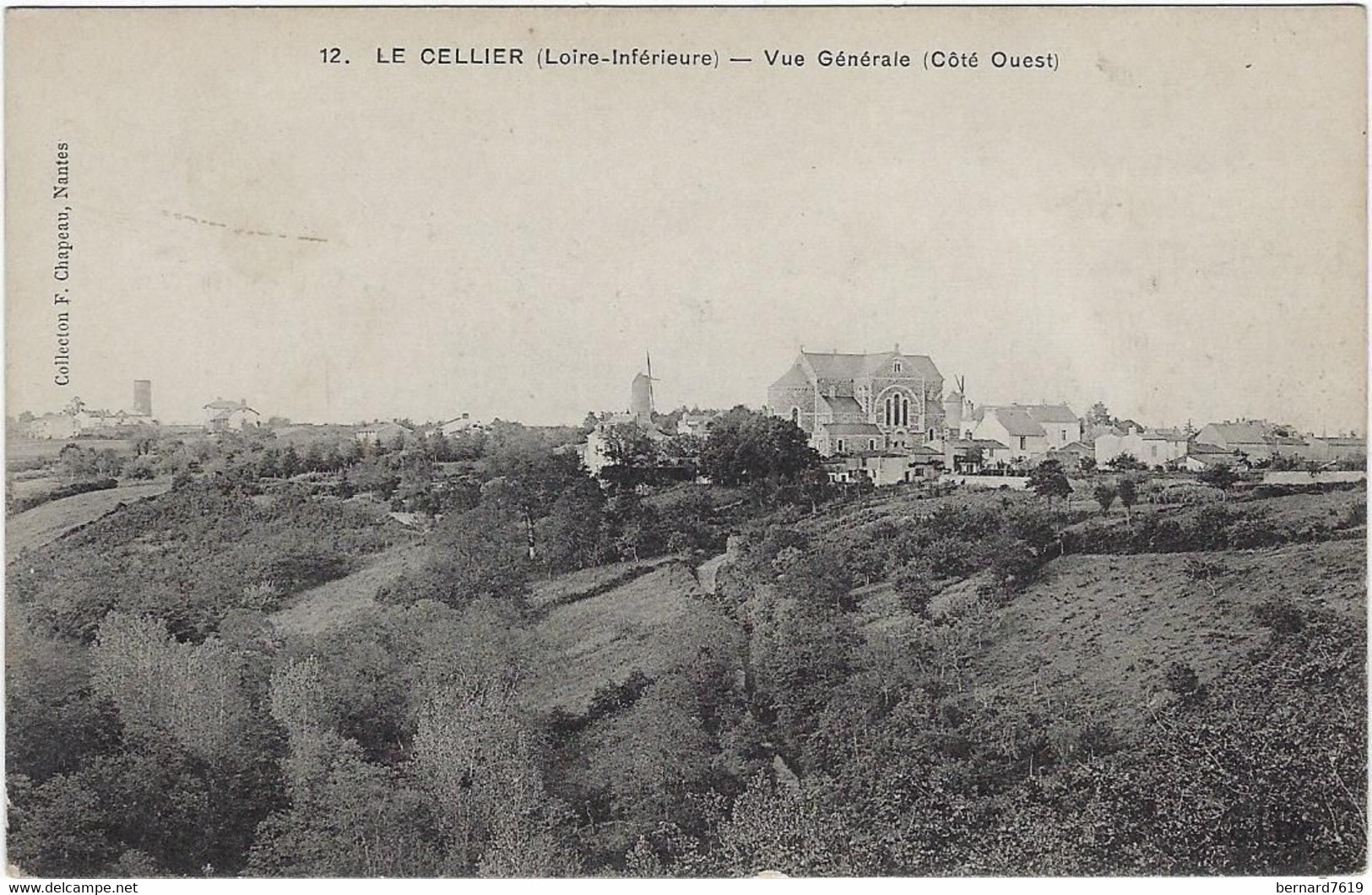 44  Le Cellier  - Vue Generale  Cote Ouest - Le Cellier