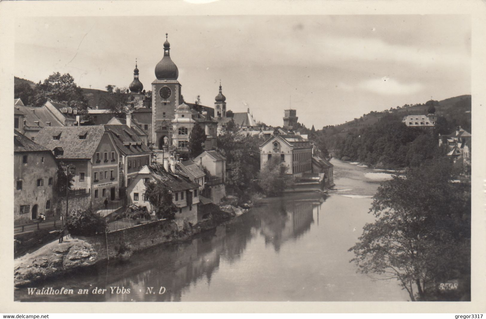 3027) WAIDHOFEN An Der YBBS - NÖ - Tolle Haus Details Am Fluss - TOP VARIANTE Alt !! 1940 - Waidhofen An Der Ybbs