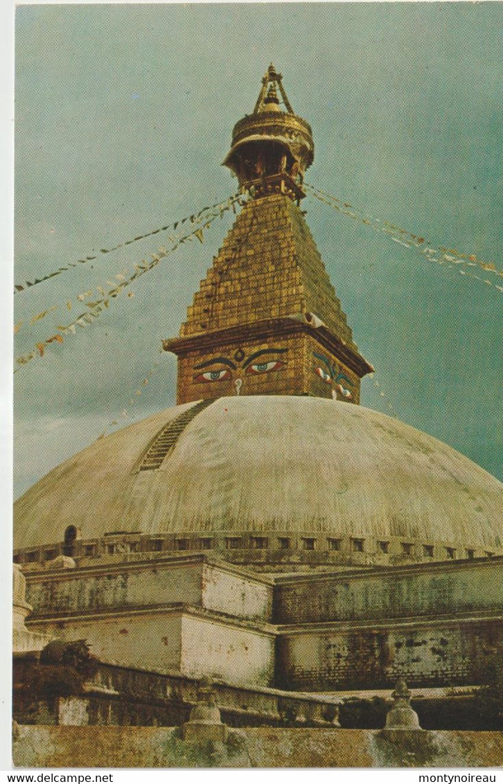 Asie : NEPAL :   Bodh Nath  Stupa , Kathmandu - Népal