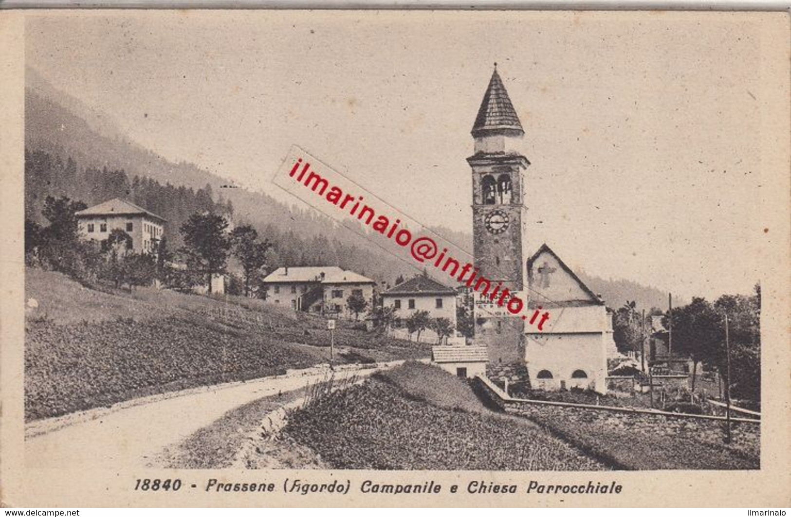 ** FRASSENE.- AGORDO.-CHIESA PARROCCHIALE.-** - Belluno