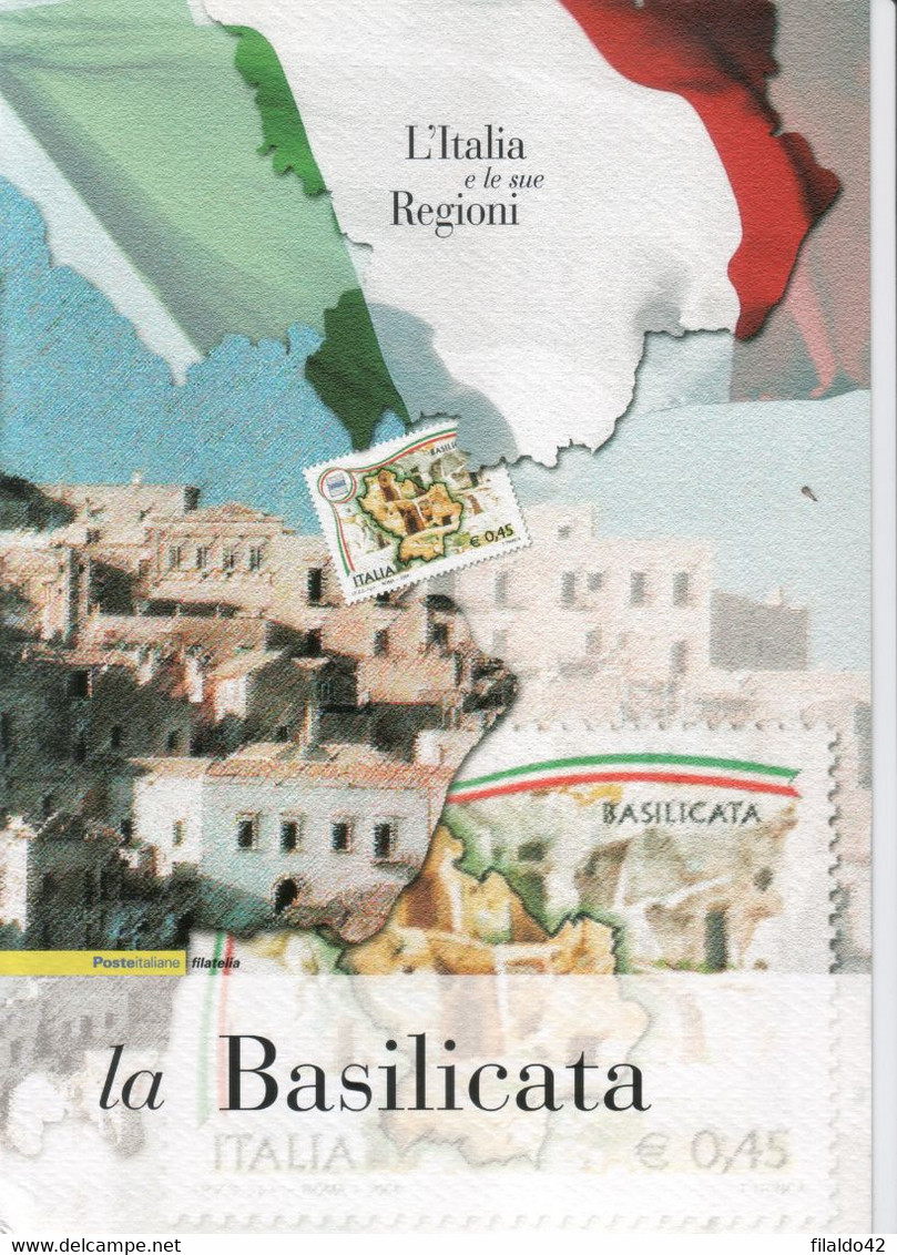 Italia - 2004 FOLDER  "Regioni D'Italia - Basilicata" MNH** - Folder
