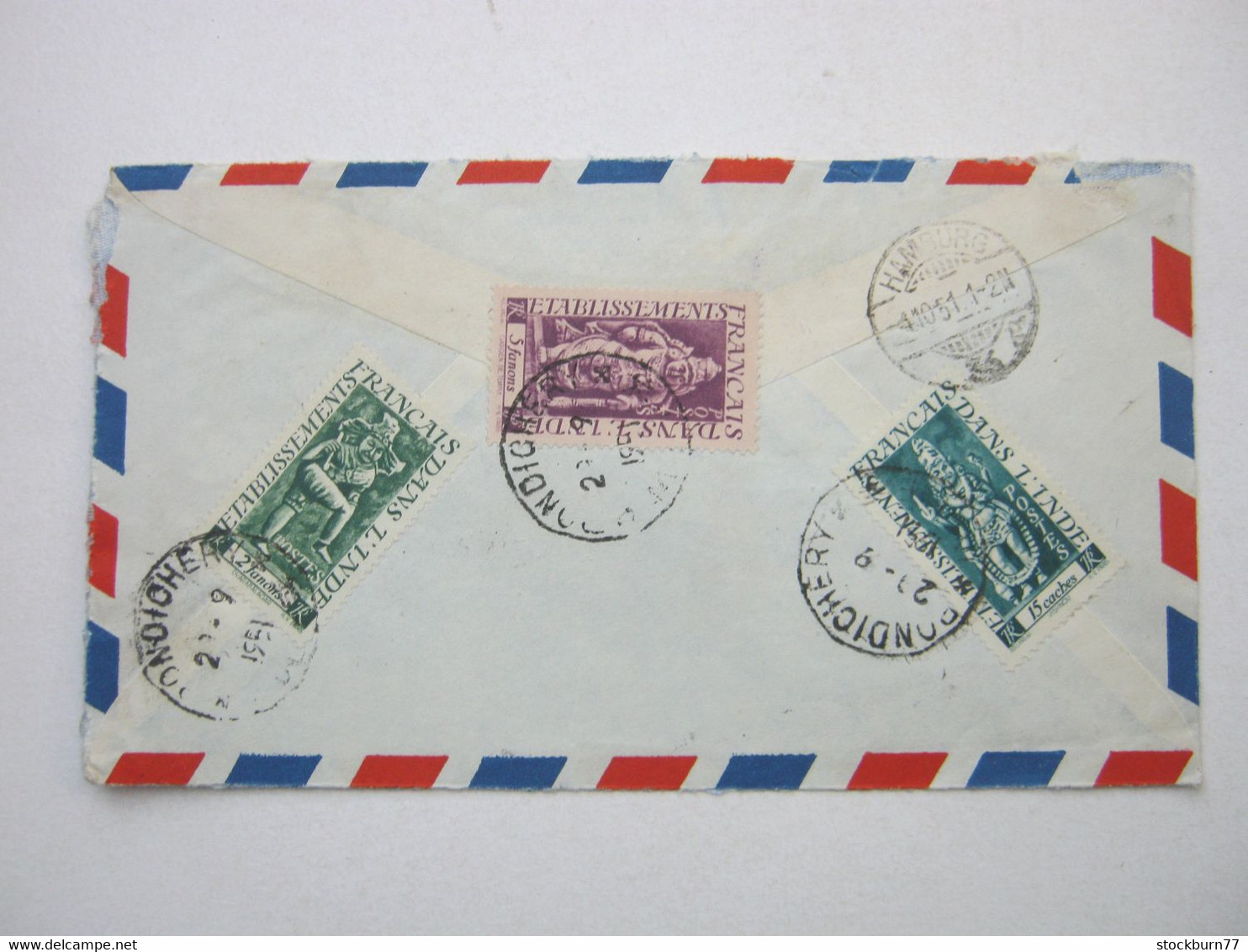 INDIEN,  Lettre  1951 A  Allemagne - Storia Postale