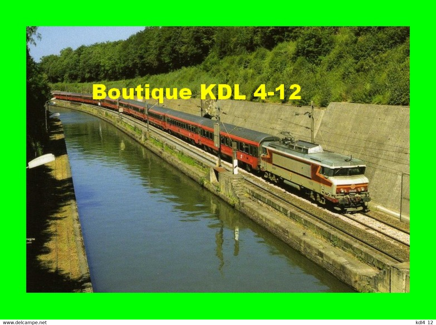 RU 0646 - Train Le Vauban - Loco BB 15054 Vers ARZVILLER - Moselle - SNCF - Arzviller