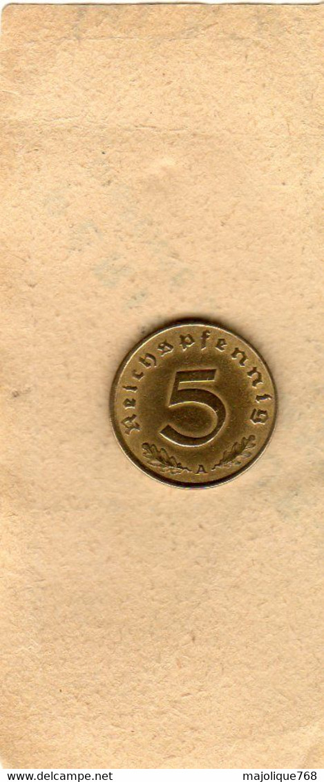 Monnaie De L'Allemagne : Troisième Reich - 5 Reichspfennig 1937 Lettre A  Berlin En Bronze-Aluminium - SUP - 5 Reichspfennig