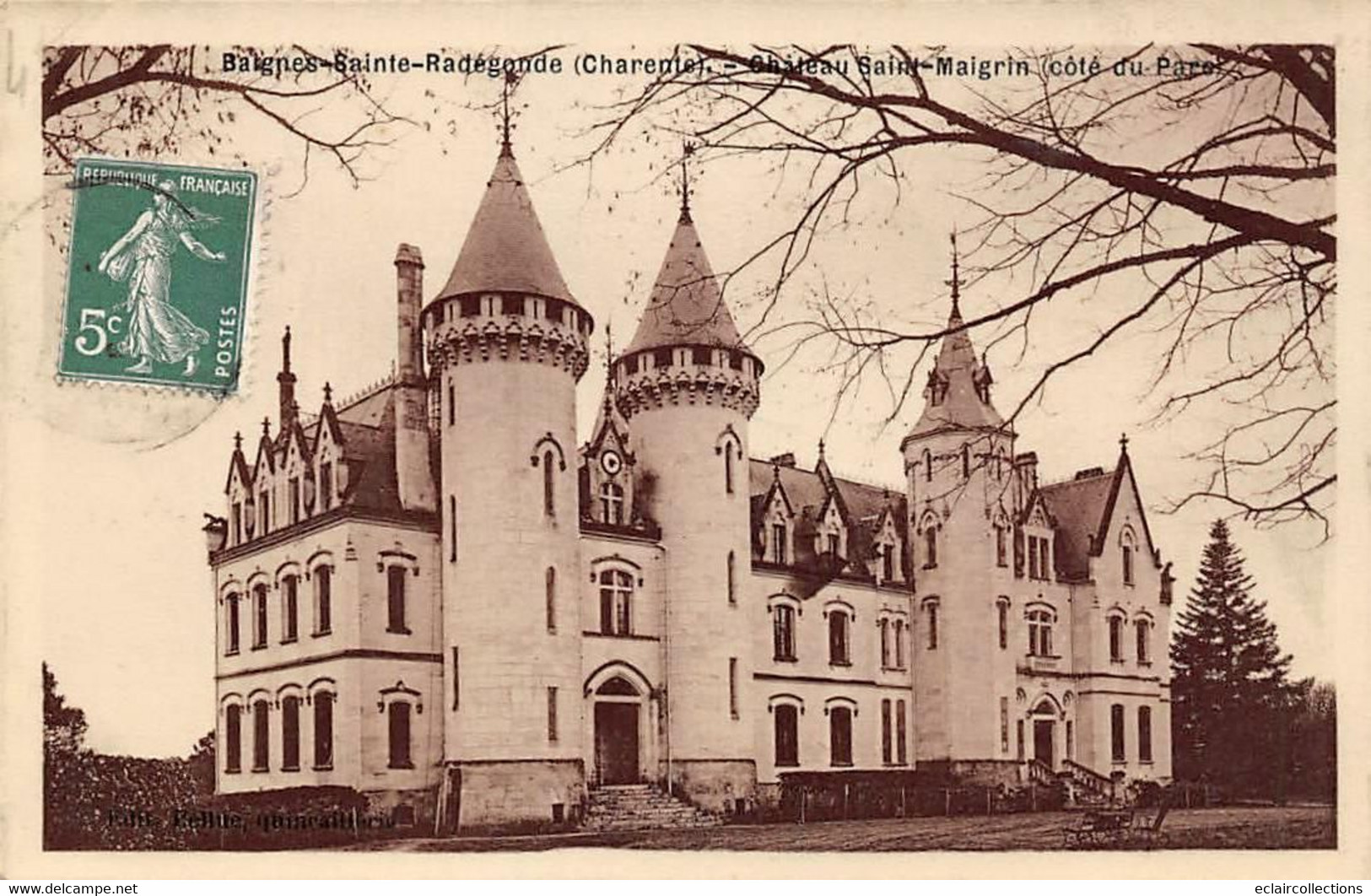 Baignes Sainte-Radegonde        16        Château Saint Maigrin  (voir Scan) - Otros & Sin Clasificación