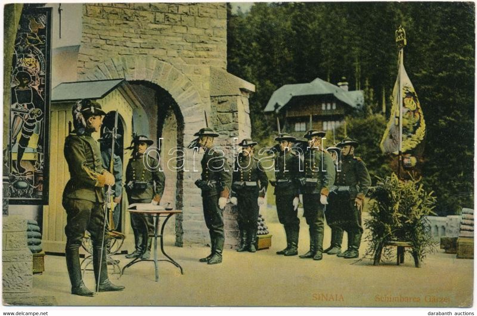 ** T1 Sinaia, Schimbarea Garzei / Changing Of The Peles Castle Guards - Non Classificati