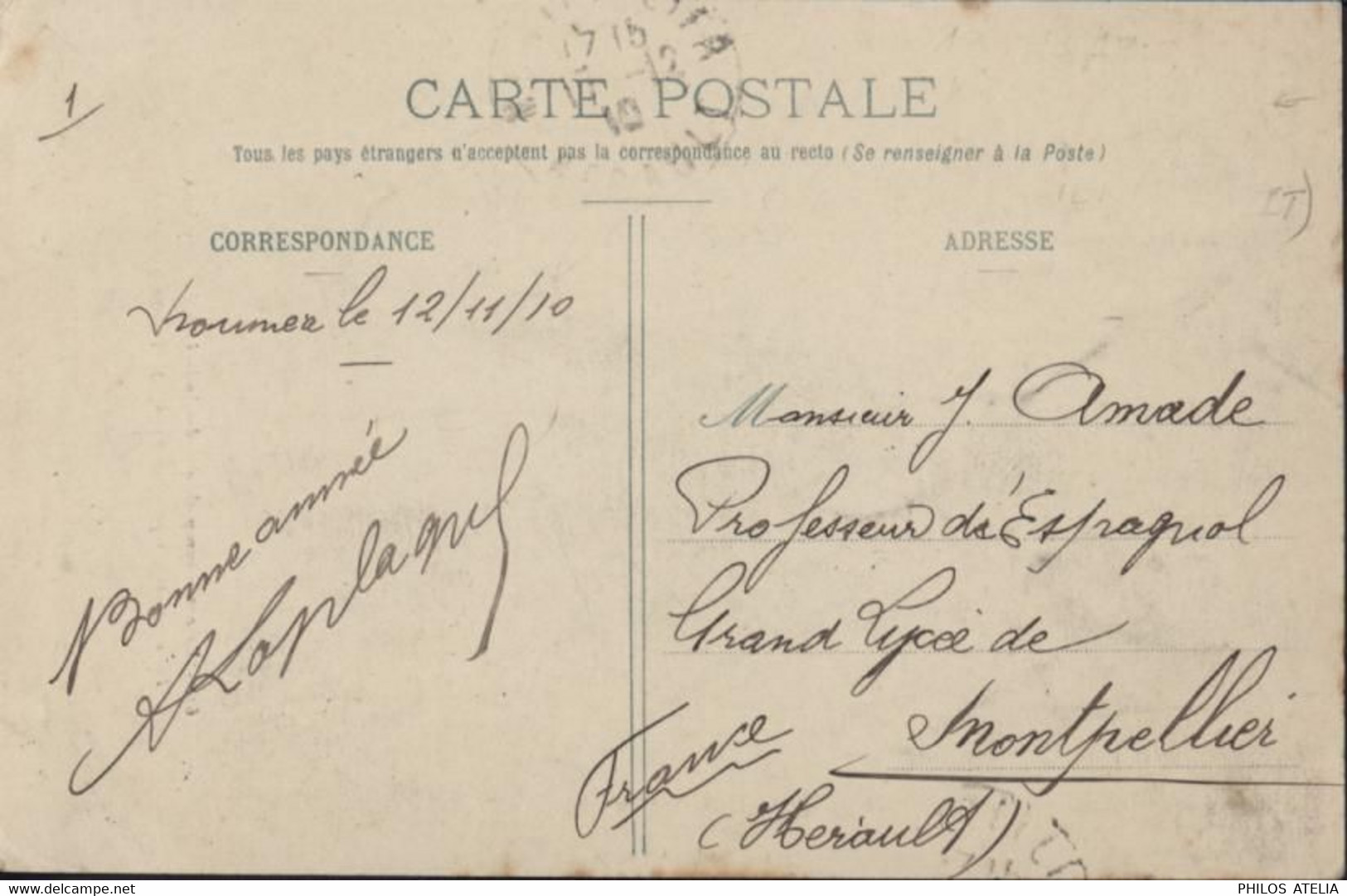 CPA Corde Sympathique Des Indigènes Des Loyalties YT Nouvelle Calédonie N°91 Seul Sur Lettre CAD Nouméa 12 NOV 10 - Lettres & Documents