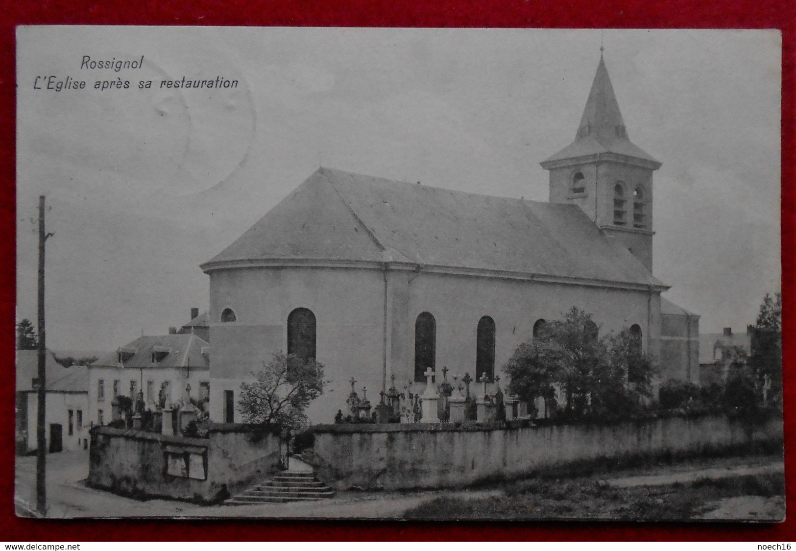 CPA 1926 Rossignol, Tintigny - L'Eglise Après Sa Restauration - Tintigny