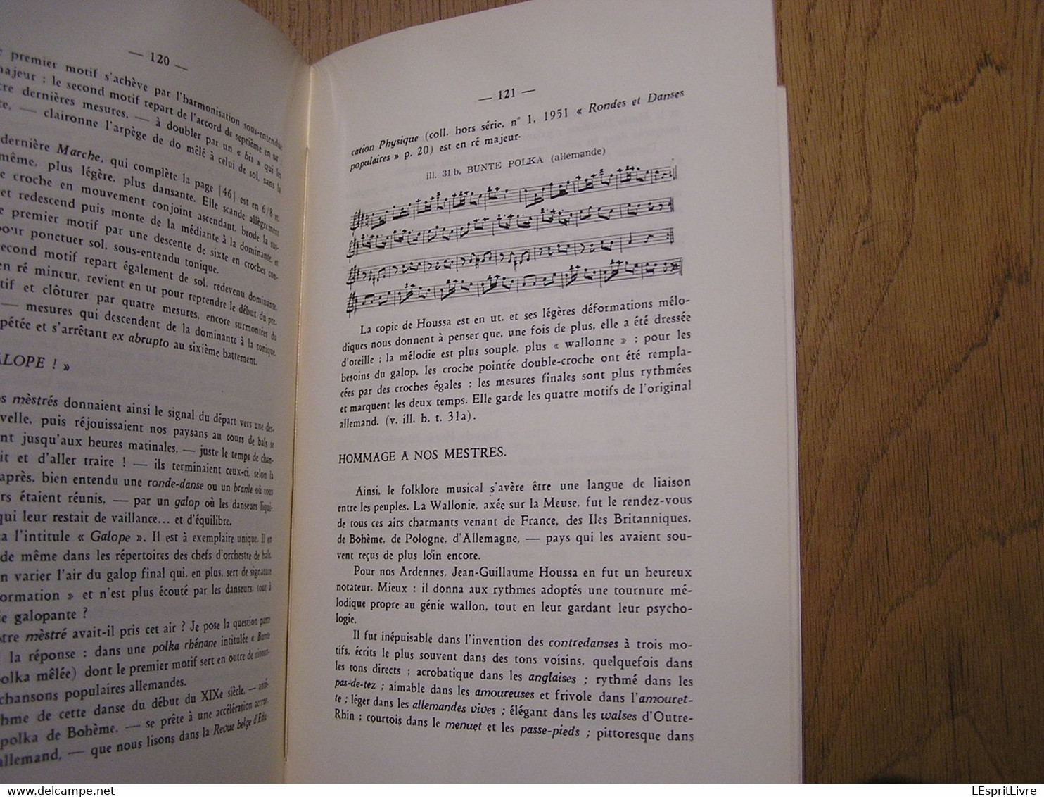 LE RECUEIL DE DANSE Manuscrit d'un Menetrier Ardennais Etude sur la Danse Ardennes Belges Régionalisme Ardenne Folklore