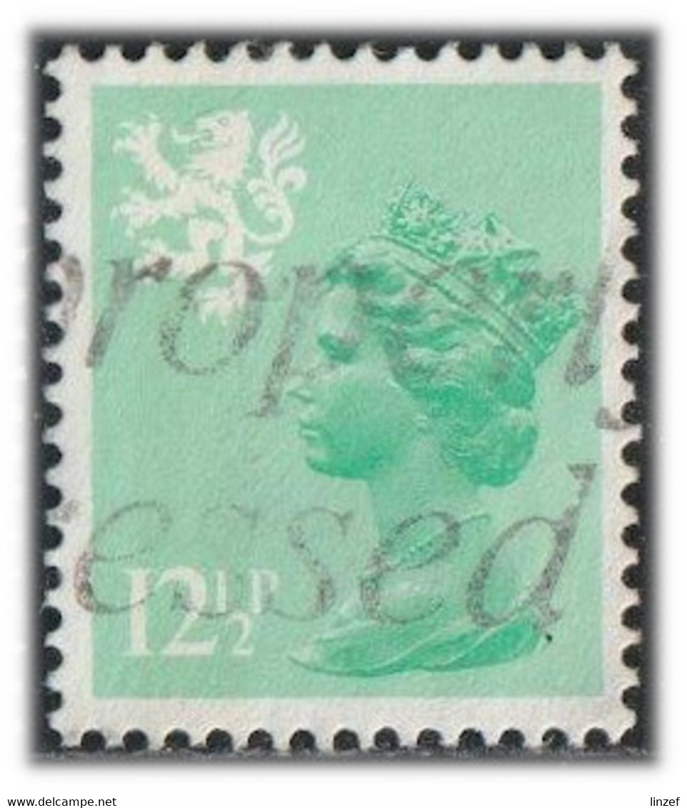 GB 1982 Yv. N°1027 - 12p1/2 Vert Clair - Oblitéré - Scotland