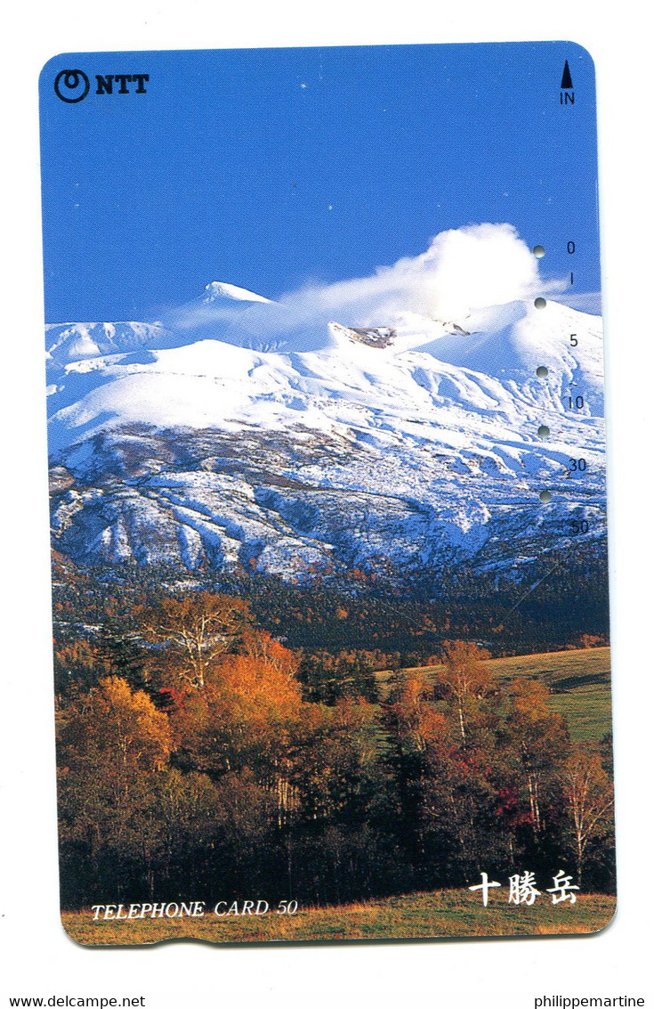 Télécarte NTT - Montagne - 430-248 - Mountains