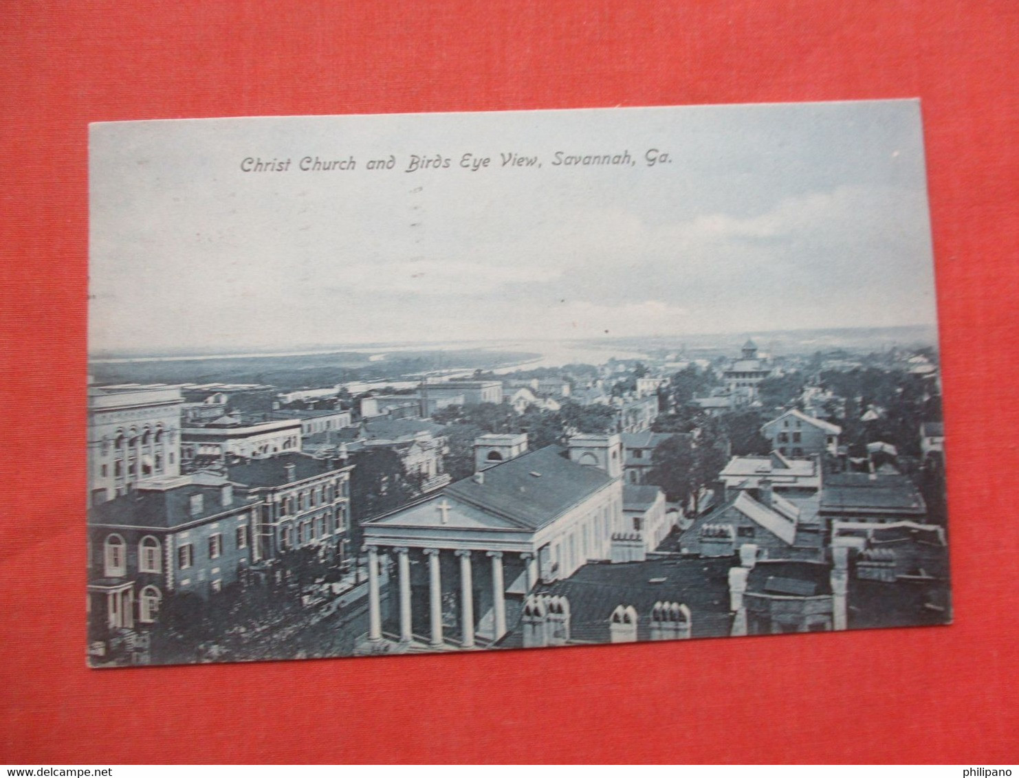 Christ Church & Birds Eye View   Savannah Georgia > Savannah    Ref 4850 - Savannah