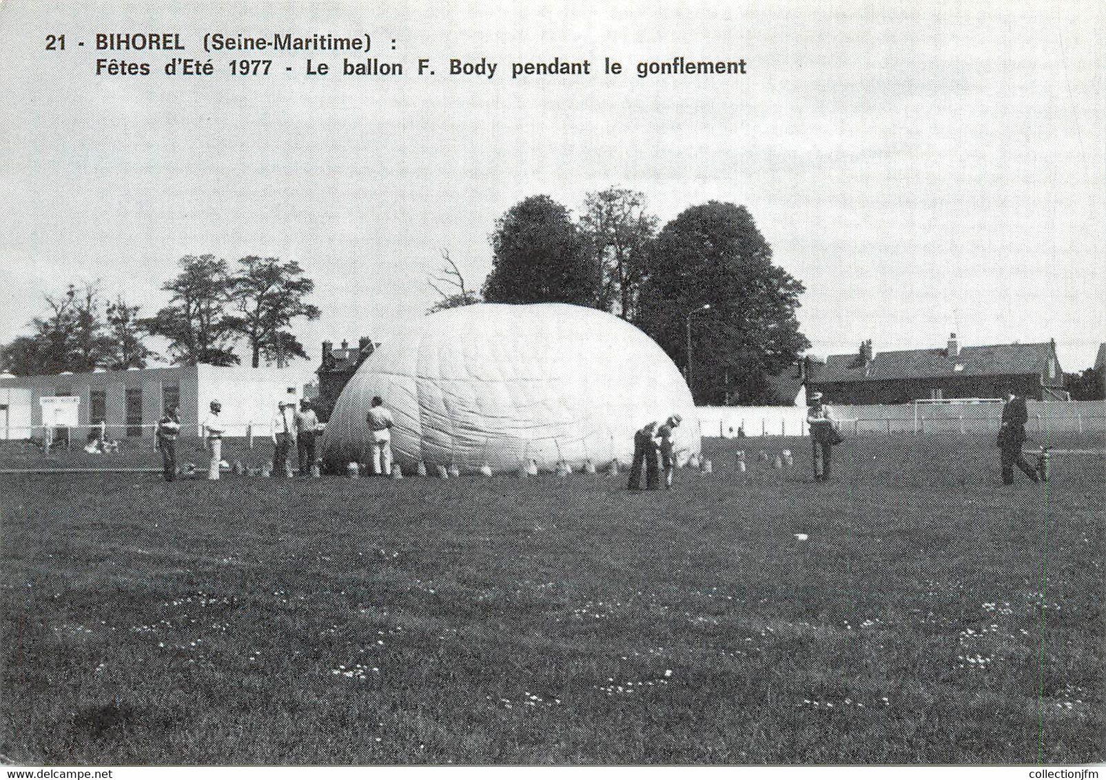 CPSM FRANCE 76 "Bihorel,  Ballon Des Fêtes  D'Eté  1977" - Bihorel