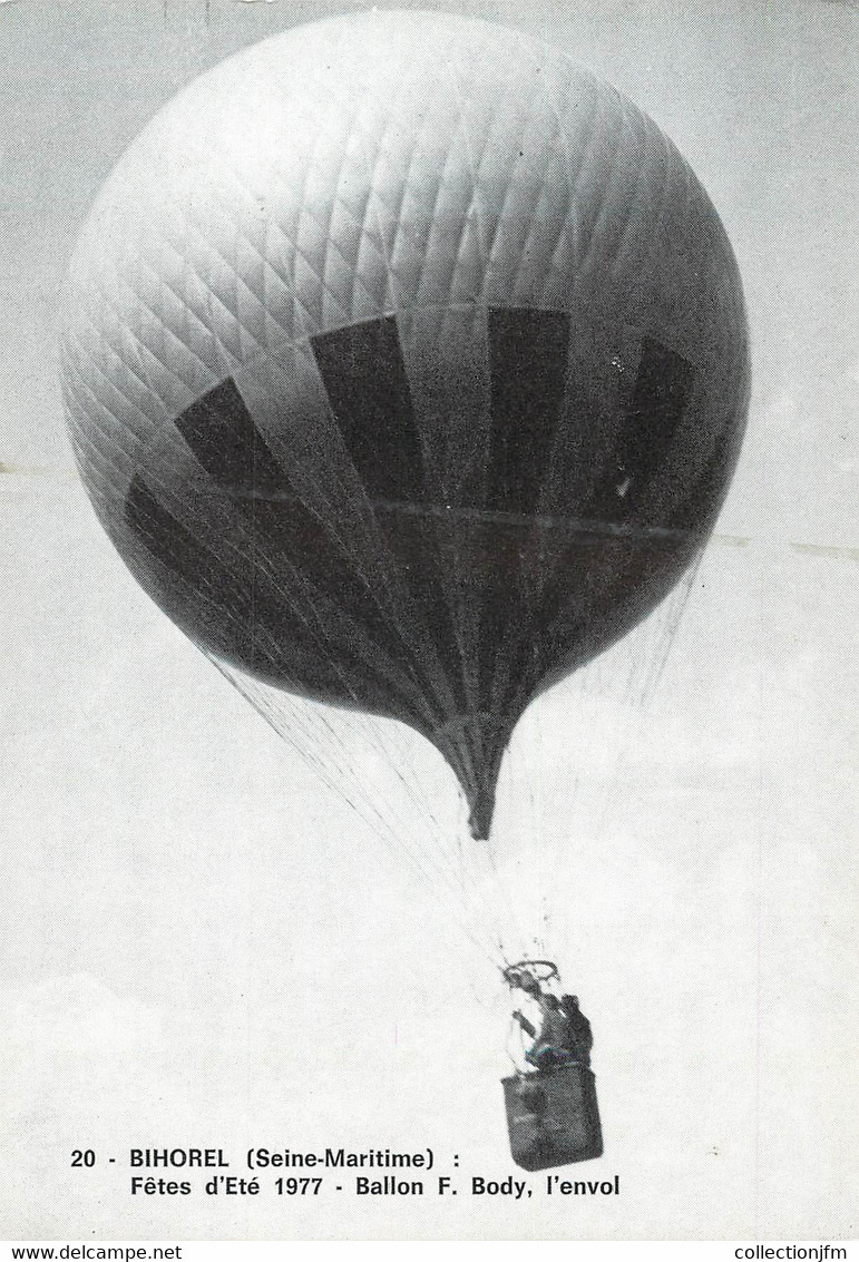 CPSM FRANCE 76 "Bihorel,  Ballon Des Fêtes D'Eté  1977" - Bihorel