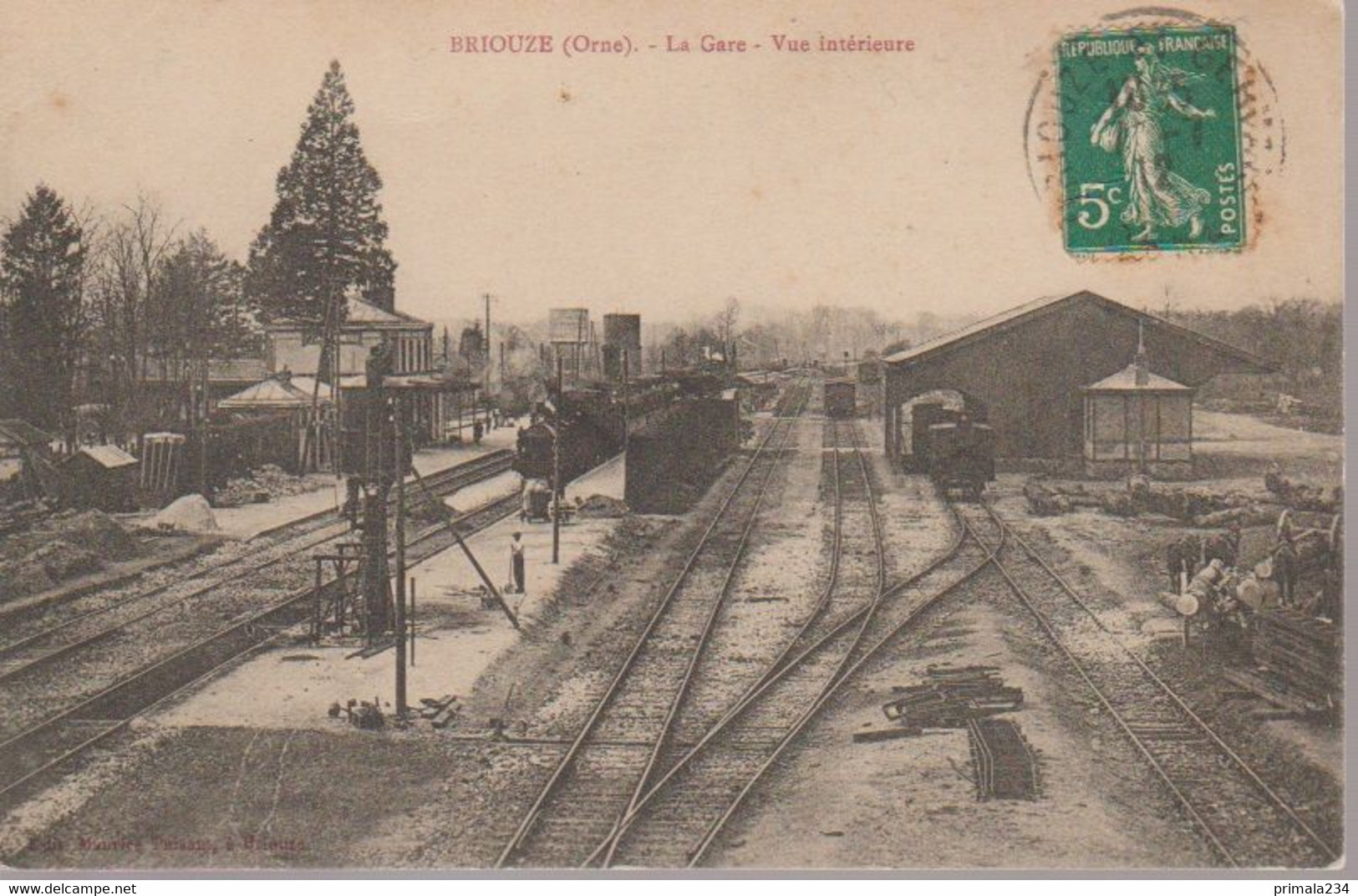 BRIOUZE  - LA GARE - Briouze