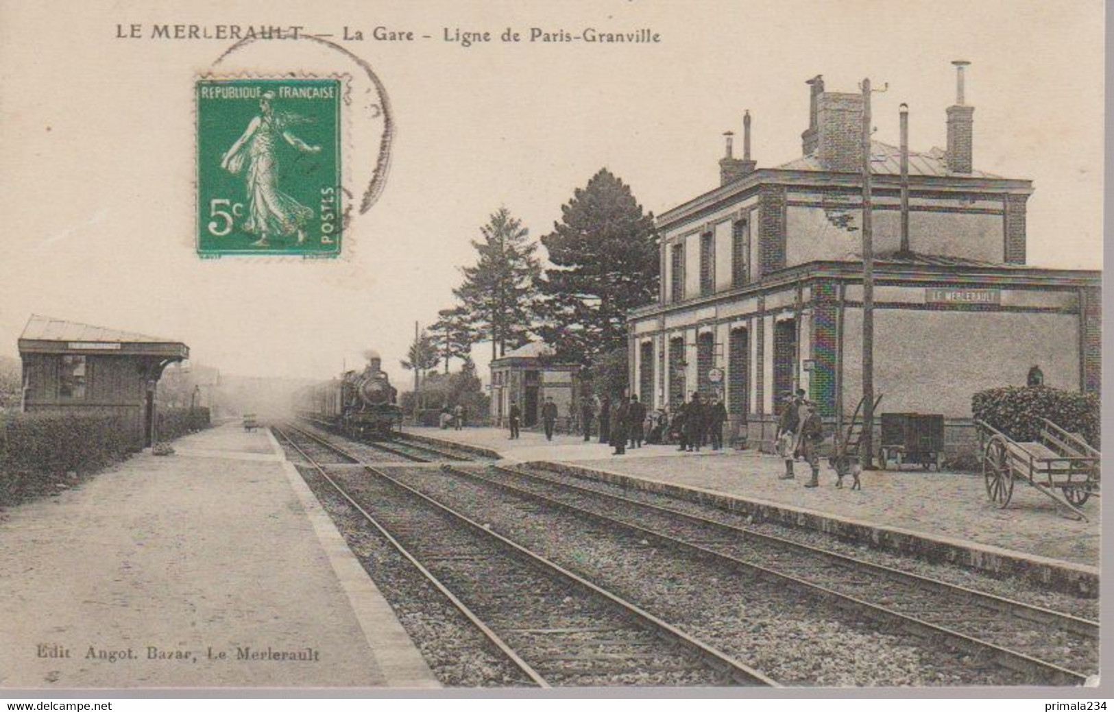 LE MERLERAULT - LA GARE - Le Merlerault