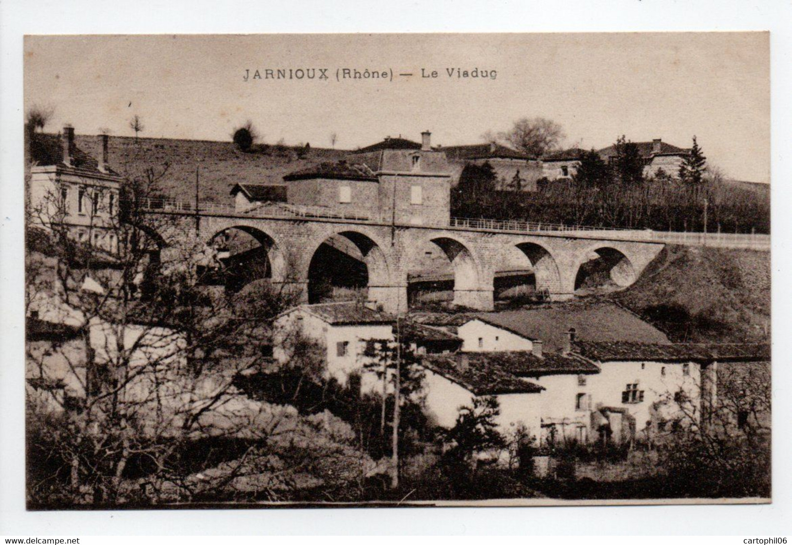 - CPA JARNIOUX (69) - Le Viaduc - - Andere & Zonder Classificatie