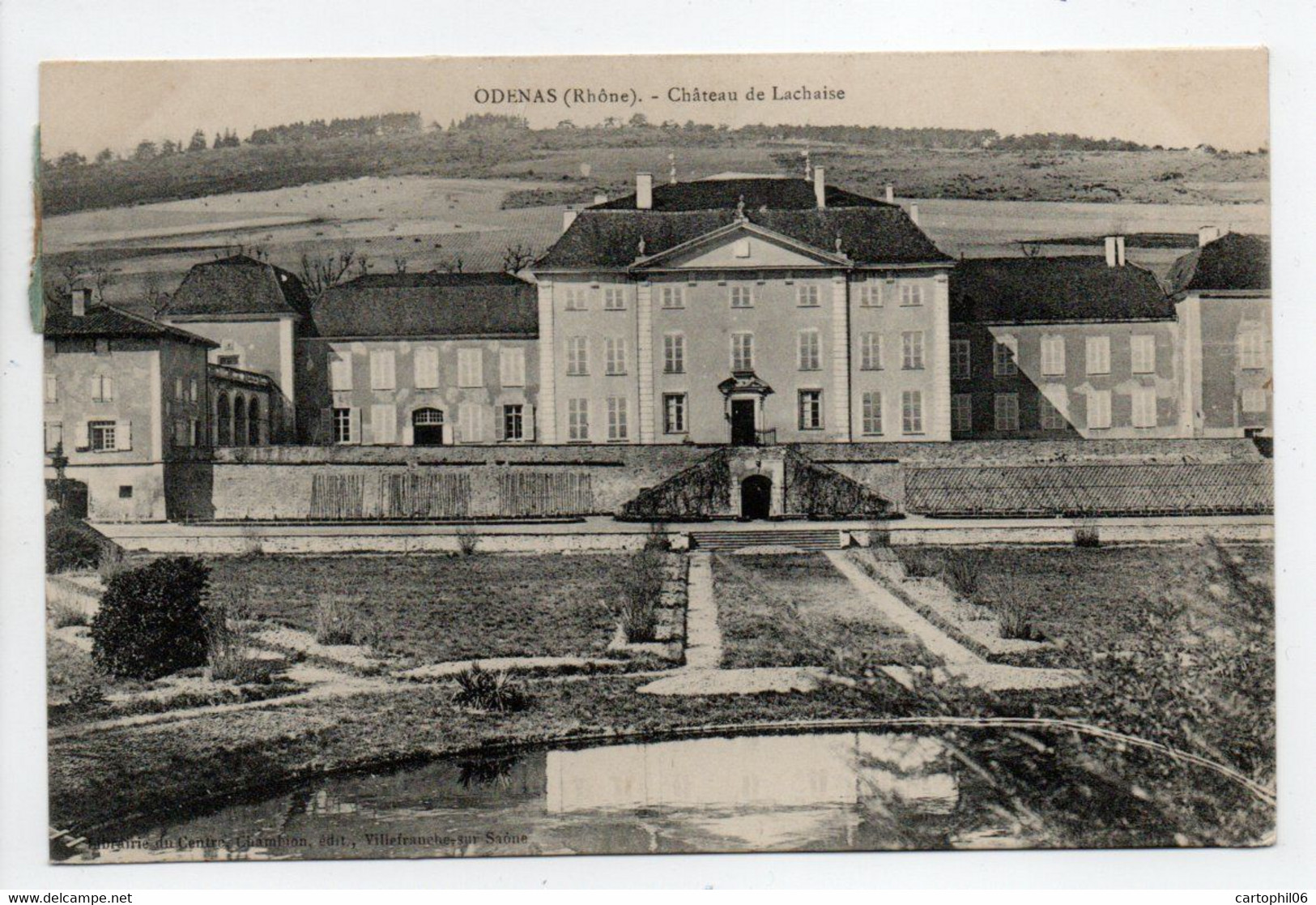 - CPA ODENAS (69) - Château De Lachaise 1910 - Edition Chambion - - Andere & Zonder Classificatie