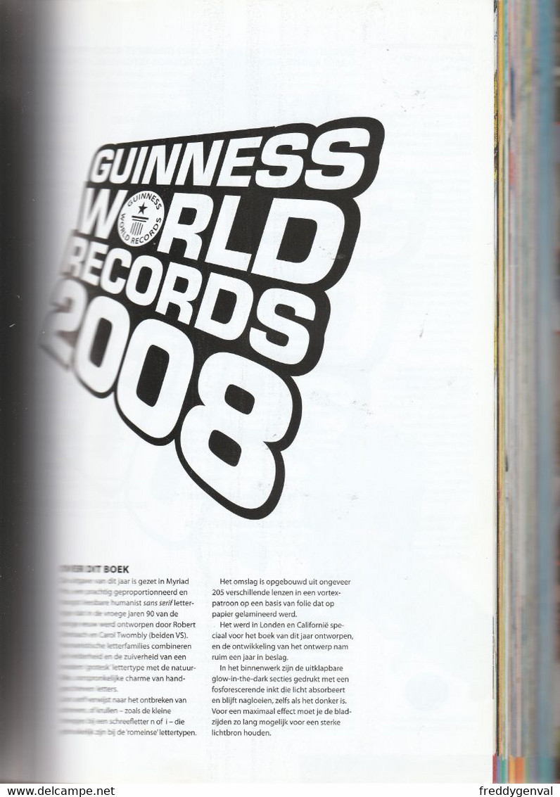 GUINNESS BOOK RECORDS 2008 - Sachbücher