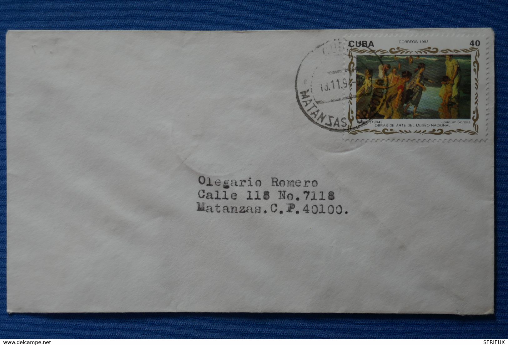 P27 CAMEROUN BELLE LETTRE 1994 POUR MATANZAS + AFFRANCHISSEMENT PLAISANT - Briefe U. Dokumente