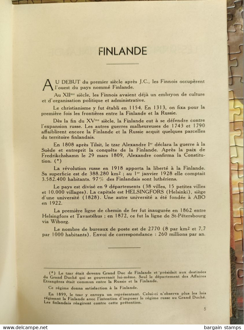 Finlande - Les Timbres Des Premières émissions De 1856 à 1889/95 - Grosfils - Berger - Arthur Gilles Jodoigne	 - 1947 - Thema's