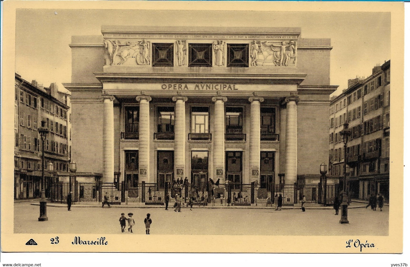 MARSEILLE - L'Opéra - Canebière, Centre Ville