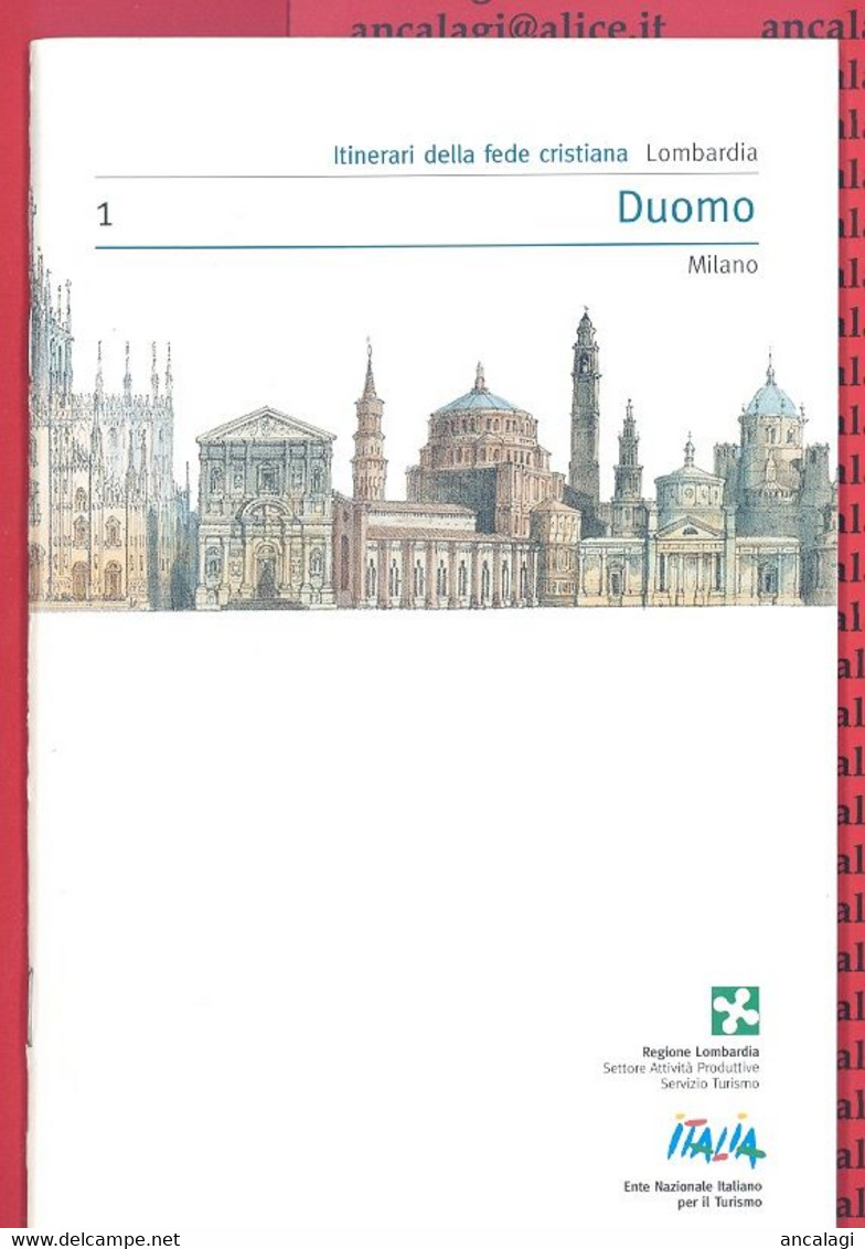 LIBRI 1684 - ITINERARI DELLA FEDE CRISTIANA, Lombardia - DUOMO Milano - 1997 - Turismo, Viaggi