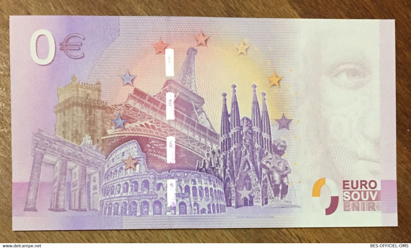 2017 BILLET 0 EURO SOUVENIR ALLEMAGNE DEUTSCHLAND ZOO DUISBURG DAUPHINS ZERO 0 EURO SCHEIN BANKNOTE PAPER MONEY - [17] Falsos & Especimenes