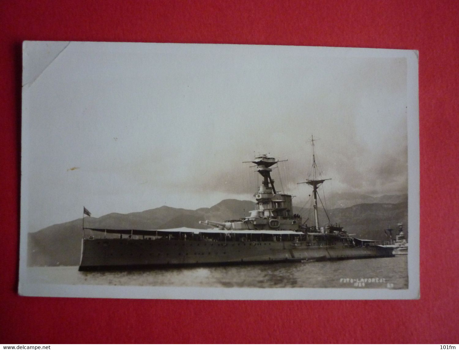 HMS REVENGE IN CATTARO, MONTENEGRO 1929 - Oorlog