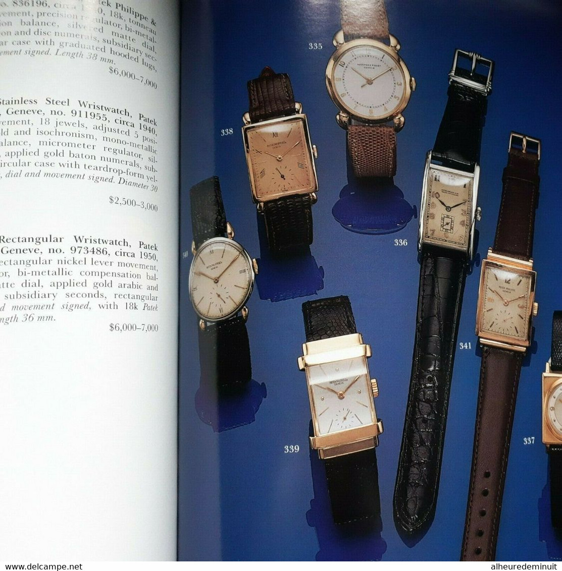 Catalogue SOTHEBY'S"IMPORTANT WATCHES WRISTWATCHES CLOCKS MARINE CHRONOMETERS NAVIGATIONAL INSTRUMENTS"Montres