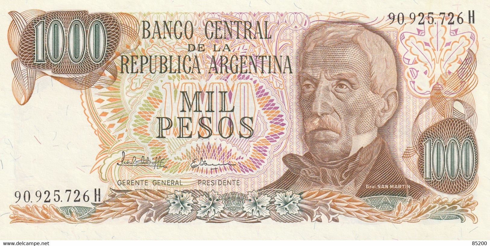 Argentine Lot De 5 Billets Neufs 100/100 - Unclassified