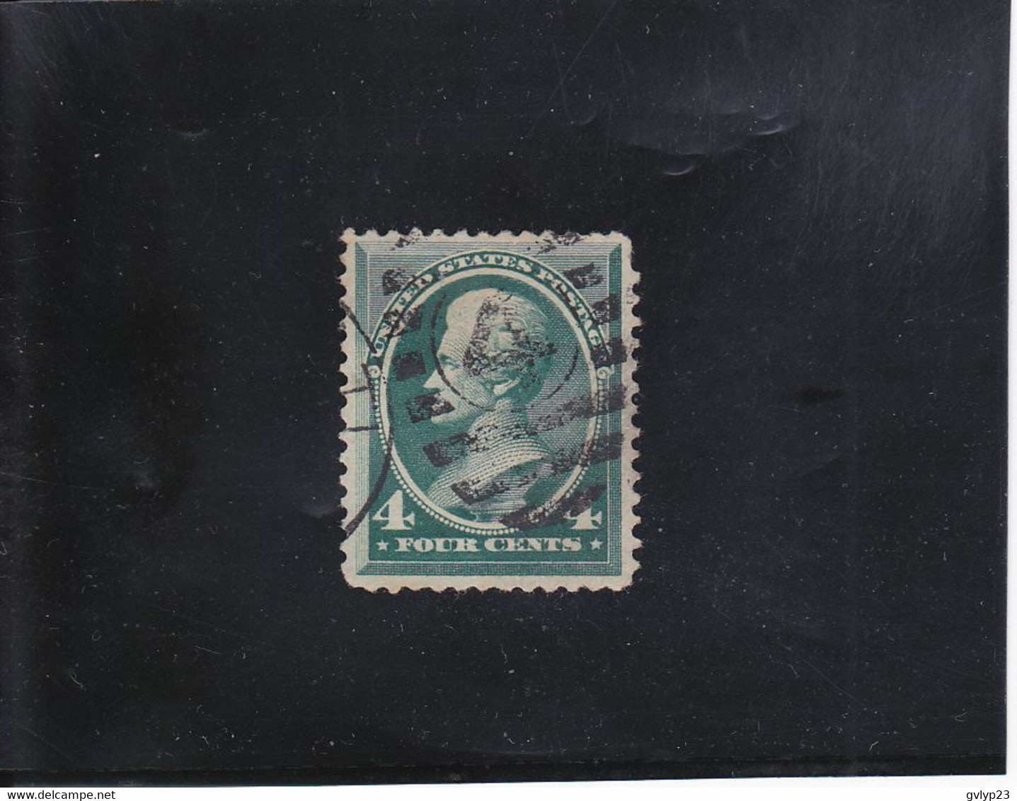 ANDREW JACKSON BUSTE DE POWERS 4C VERT   OBLITéRé N° 61  YVERT ET TELLIER 1882-83 - Used Stamps