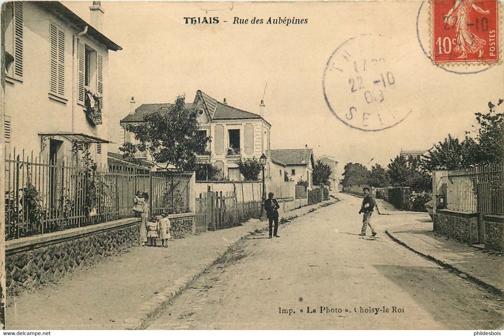 VAL DE MARNE  THIAIS  Rue Des Aubepines - Thiais