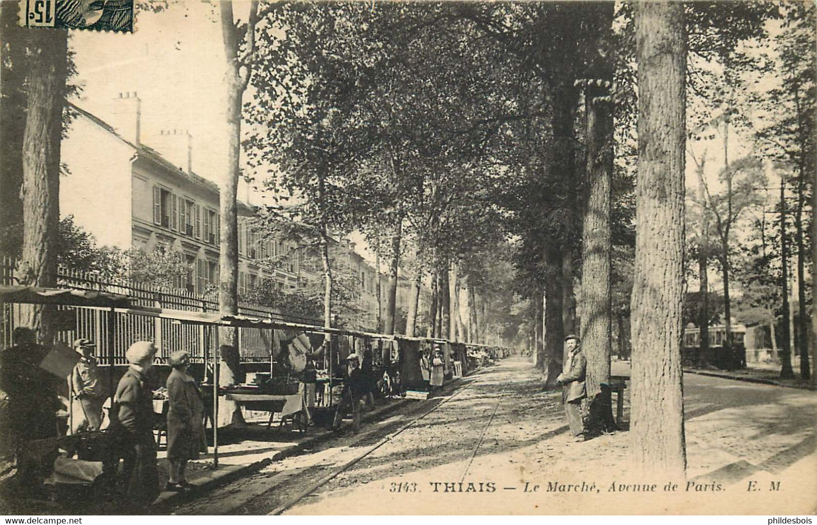 VAL DE MARNE  THIAIS  Le Marché Avenue De Paris - Thiais