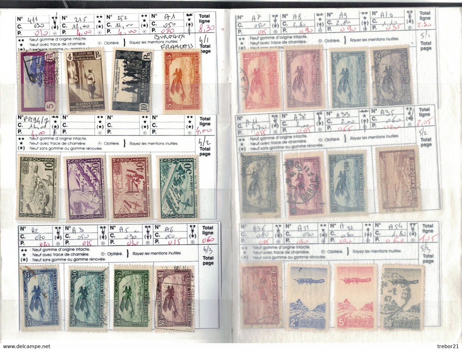 Deux Carnets MAROC - COTE YVERT = 643 €uros - Collections (en Albums)