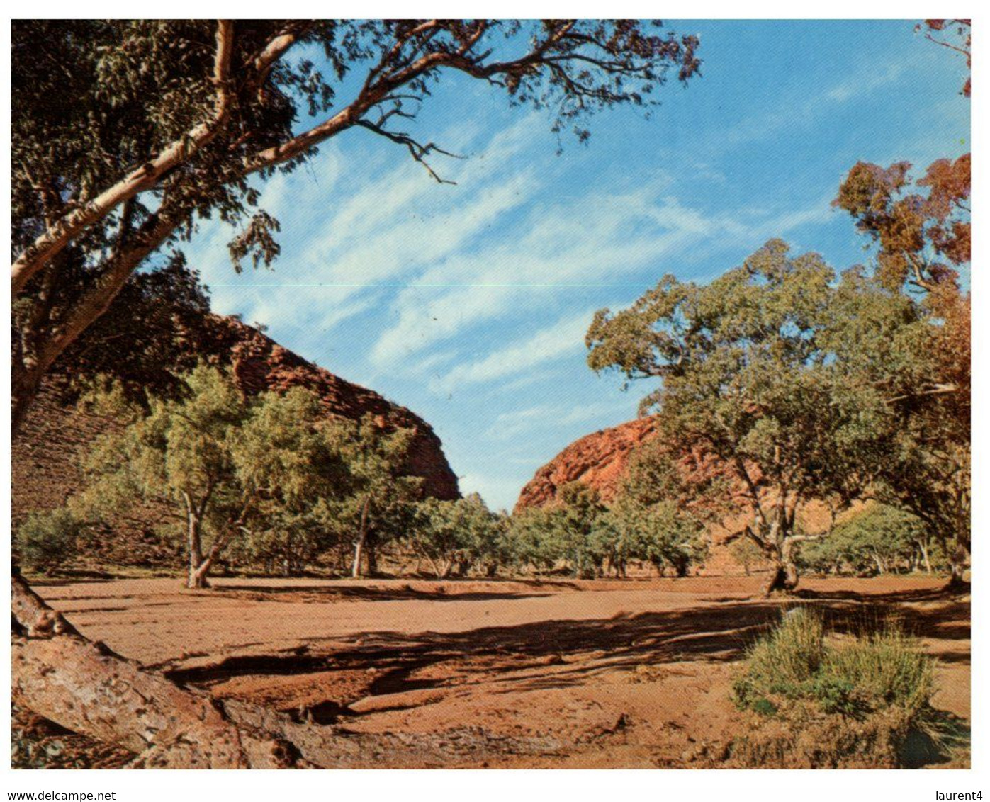 (NN 14) Australia - (with Stamps) - NT - Heavitree Gap (posted 1970) - Posted To Switzerland - The Red Centre