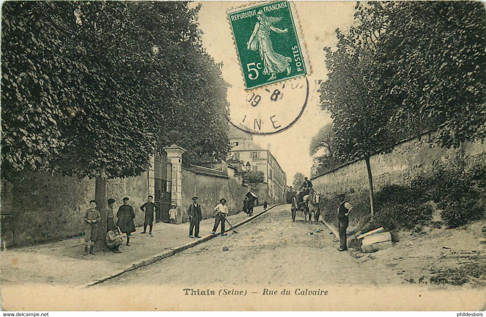 VAL DE MARNE  THIAIS Rue Du Calvaire - Thiais