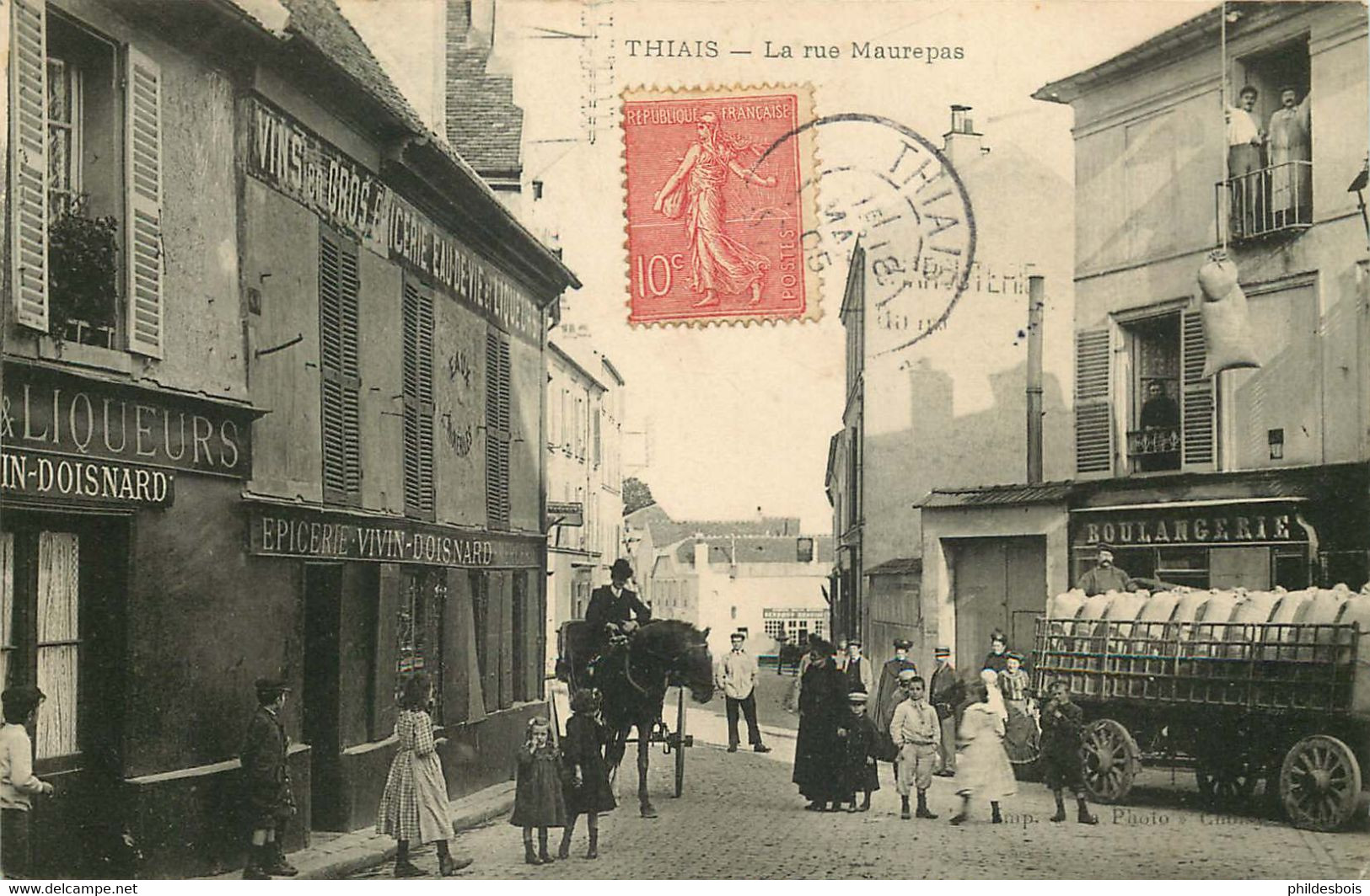 VAL DE MARNE  THIAIS  Le Rue Maurepas - Thiais