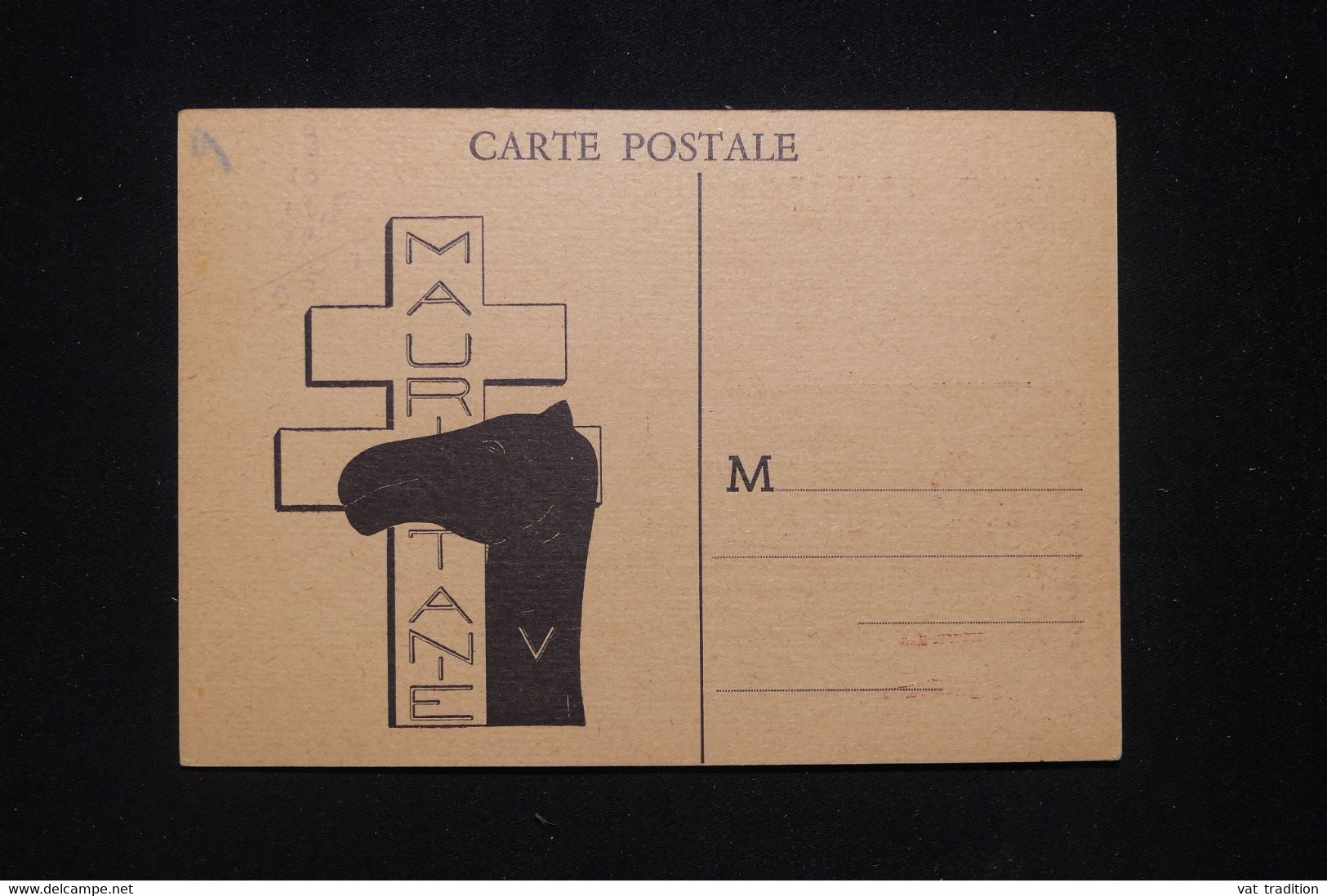 MAURITANIE - Carte Postale Du 1er Voyage Par Avion Transmauritanien En 1946 De St Louis Pour Aïn El Atrouss - L 95138 - Cartas & Documentos