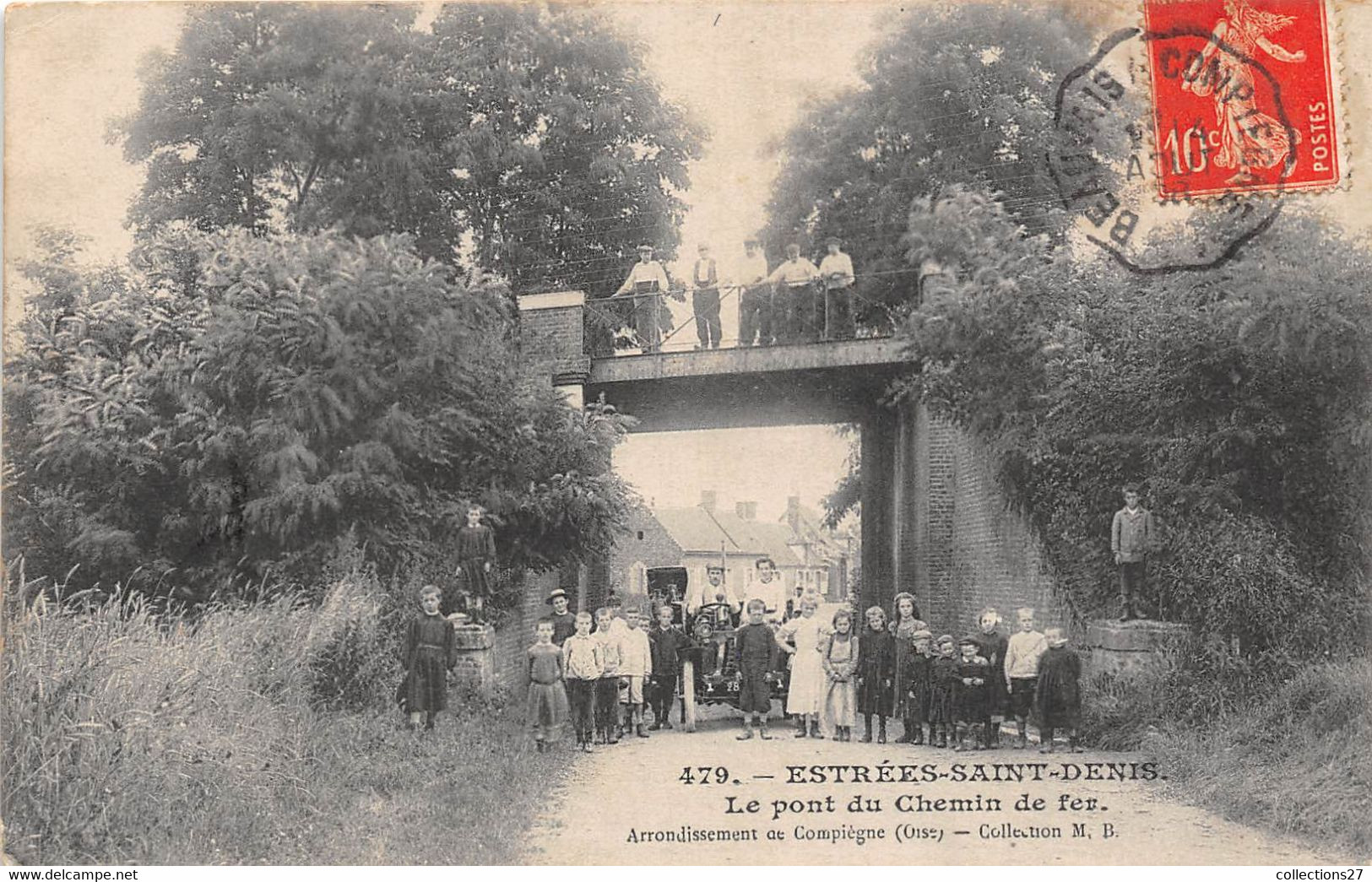 60-ESTREES-SAINT-DENIS- LE PONT DU CHEMIN DE FER - Estrees Saint Denis