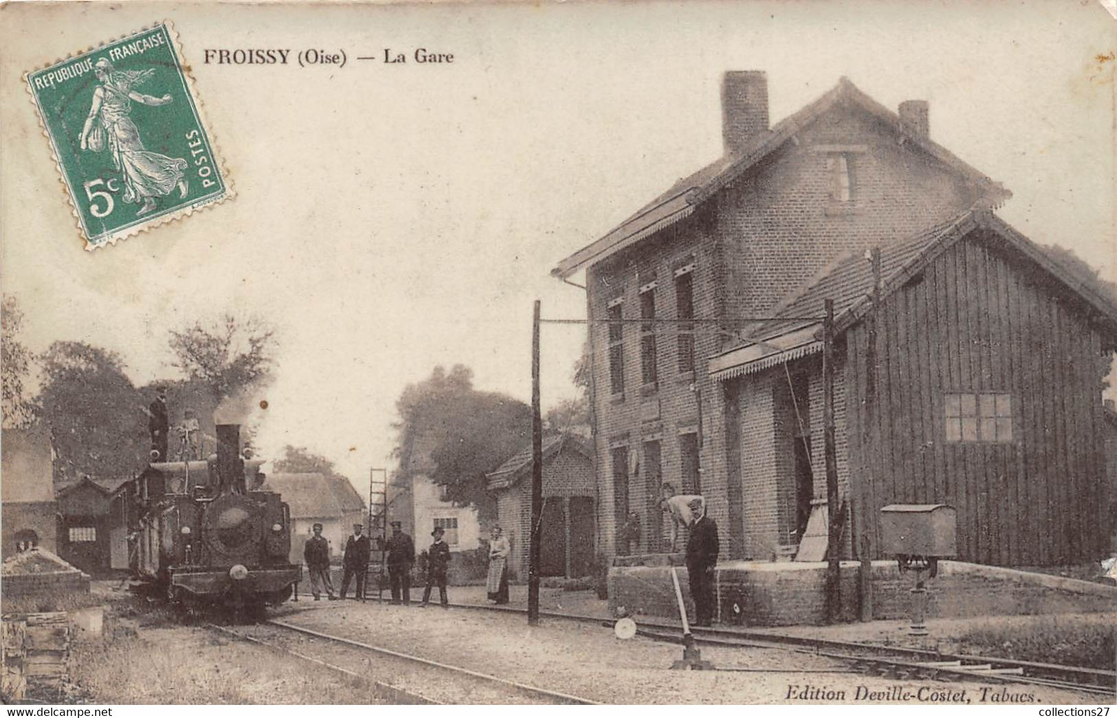 60-FROISSY- LA GARE - Froissy