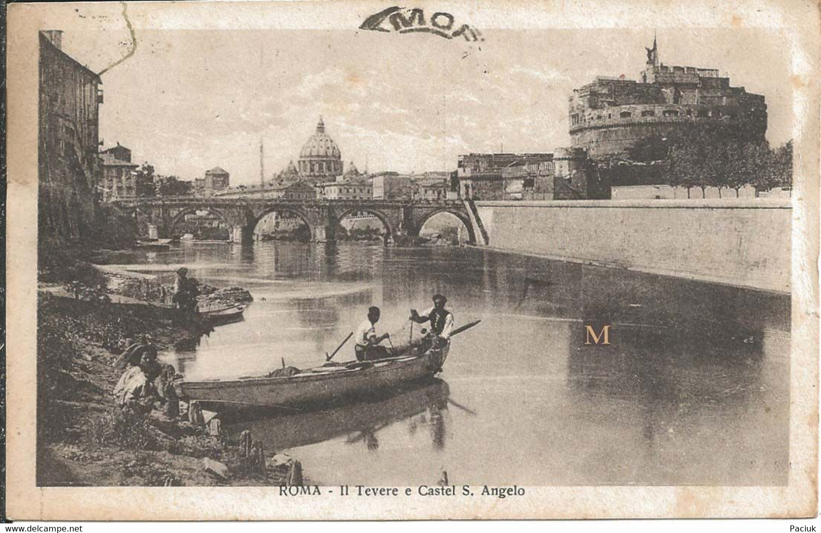 Roma - Il Tevere E Castel Sant'Angelo - Fiume Tevere