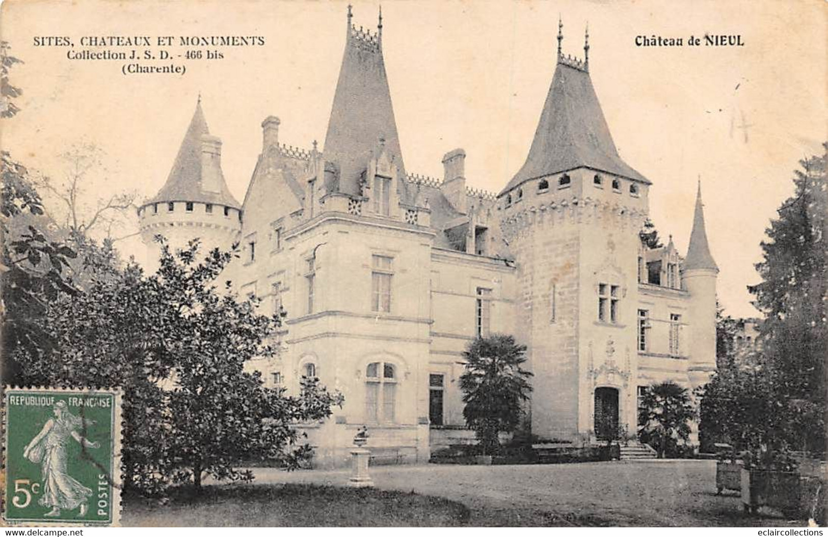 Nieuil        16        Le Château   N° 466 Bis      (voir Scan) - Other & Unclassified